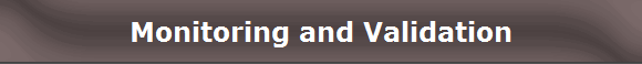 Monitoring and Validation